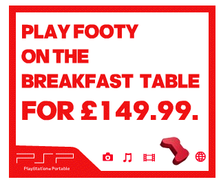 Play footy on the breakfast table for Â£149.99